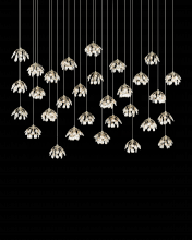 Currey 9000-0672 - Crystal Bud 30-Light Linear Multi-Drop Pendant