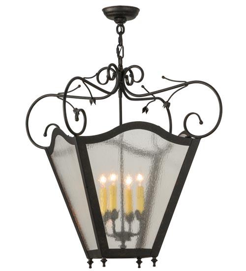 20" Square Terena 4 Light Pendant