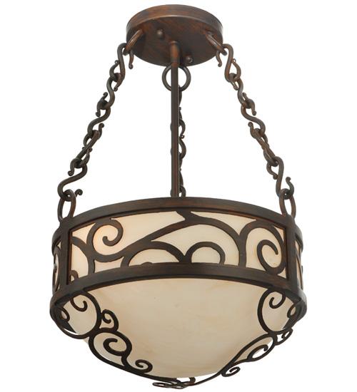 12" Wide Lilliana Inverted Pendant