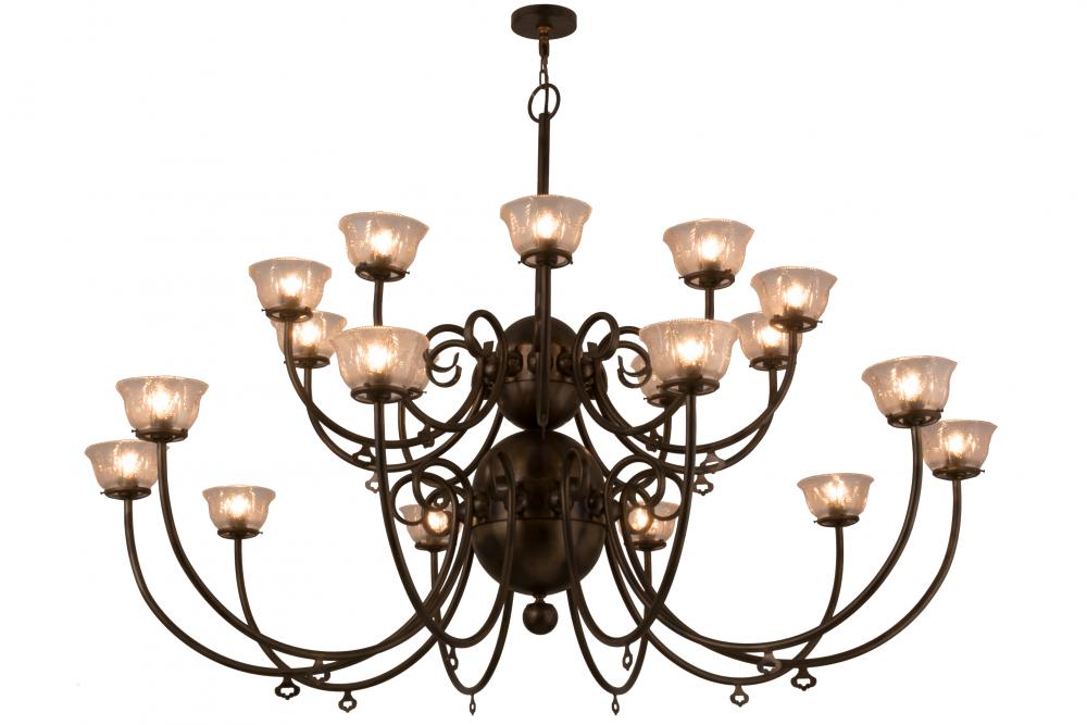 80" Wide Perennial 20 Light Chandelier