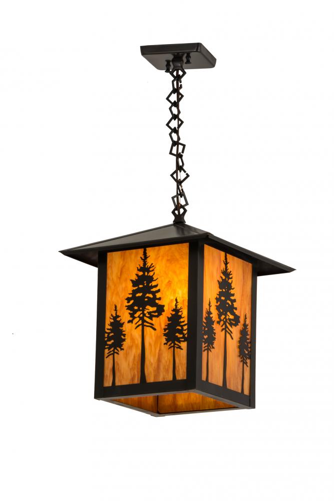 12"Sq Seneca Great Pines Pendant