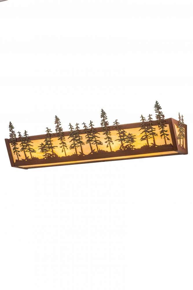 30"W Tall Pines Vanity Light