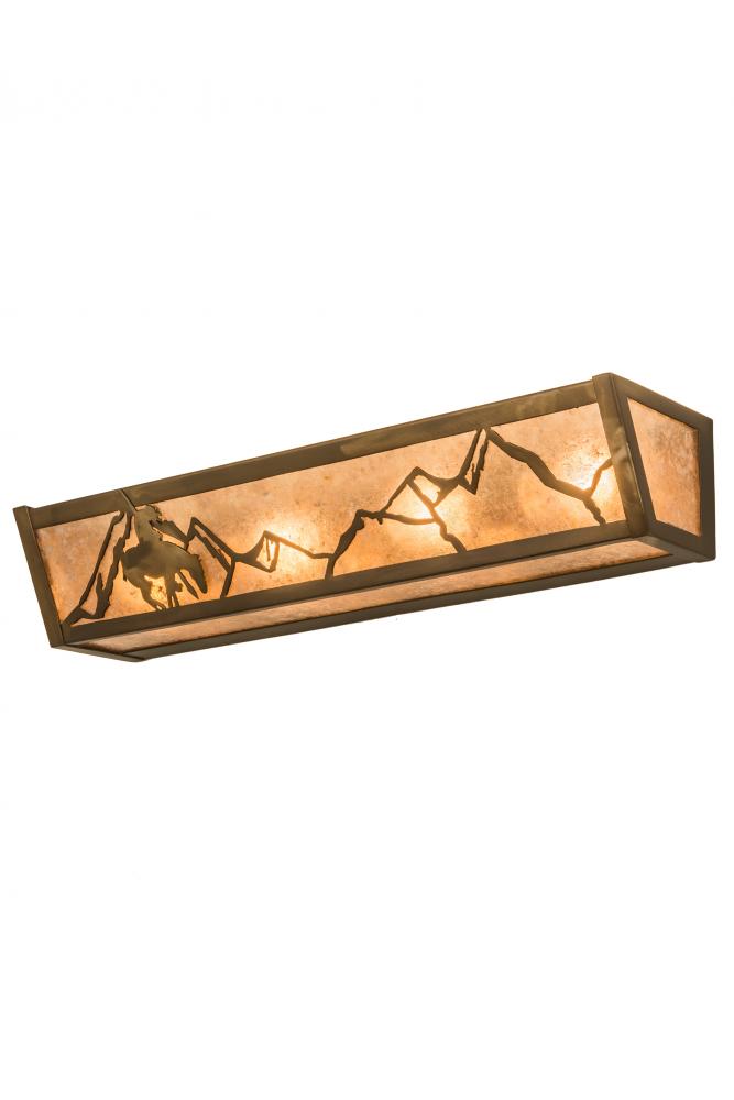 24" Wide Trails End Vanity Light