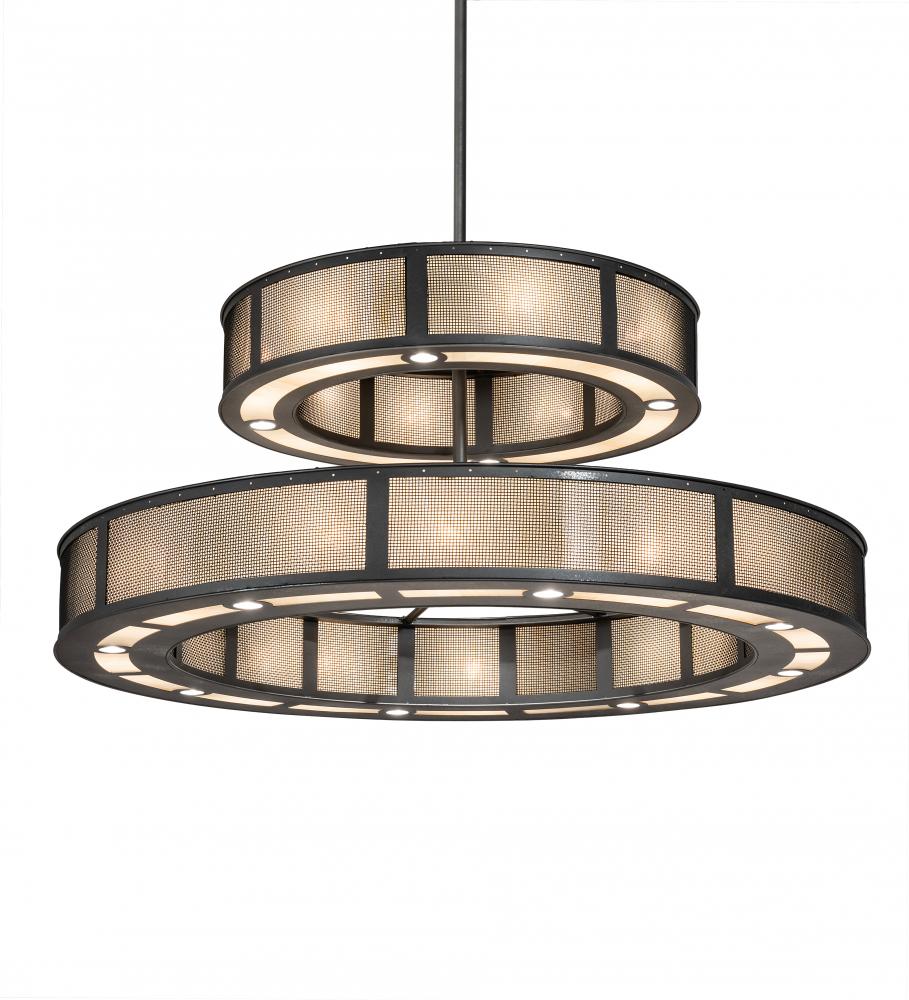 72" Wide Telluride Magic Two Tier Chandelier