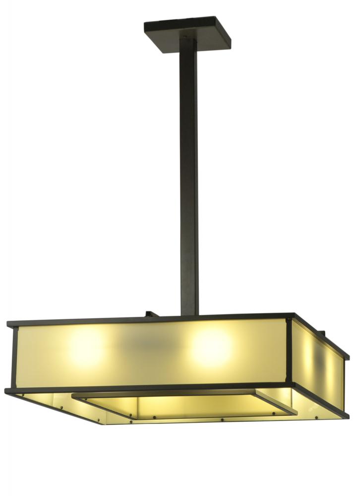 29" Long Piazza Oblong Pendant