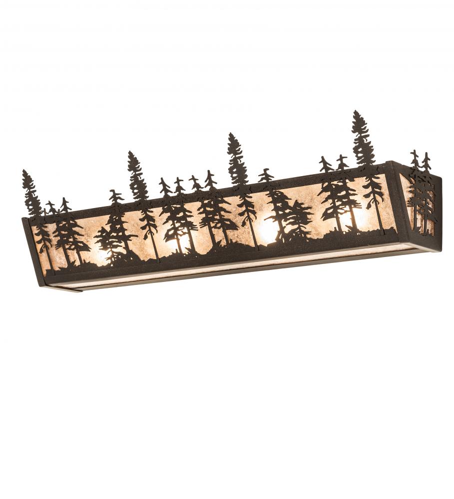 30" Wide Tall Pines Vanity Light