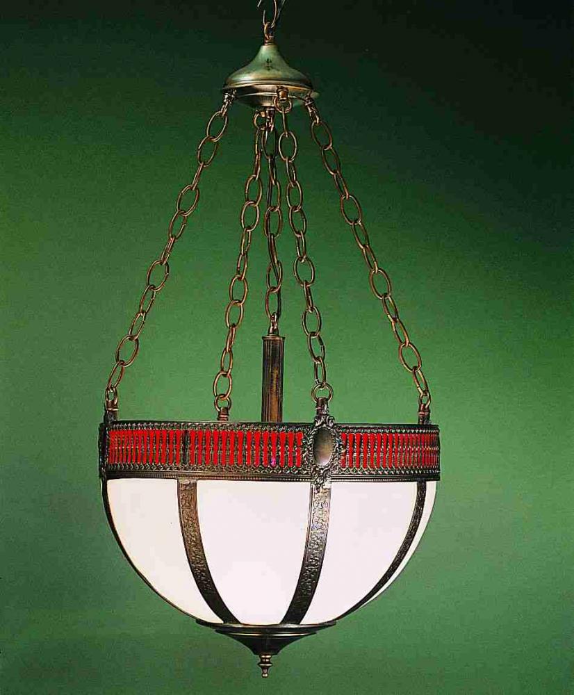 16"W Gothic Basket Inverted Pendant