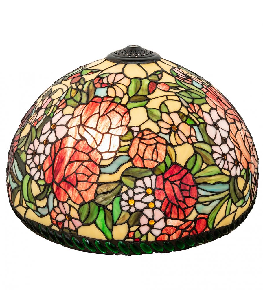 20" Wide Romance Rose Shade