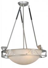 Meyda White 113230 - 20"W Golf Inverted Pendant.