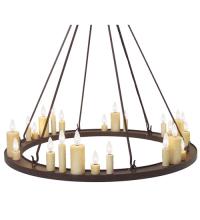 Meyda White 116741 - 49" Wide Deina 24 Light Chandelier