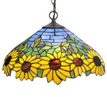 Meyda White 119560 - 16" Wide Wild Sunflower Pendant