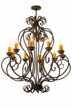 Meyda White 120426 - 42"W Fernando 10 LT Chandelier