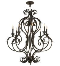 Meyda White 120434 - 36"W Josephine 8 LT Chandelier