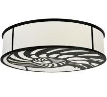 Meyda White 127487 - 60"W Nautilus Flushmount