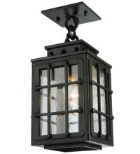 Meyda White 136040 - 5.5" Square Pontrefract Lantern Pendant