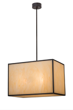 Meyda White 139165 - 24"L Quadrato Kessler Pendant