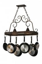 Meyda White 197892 - 32"L Elana 2 LT Pot Rack