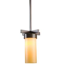 Meyda White 146547 - 8" Wide Dante Mini Pendant