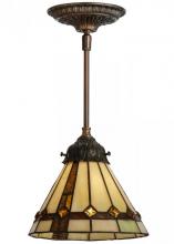 Meyda White 151292 - 8" Wide Belvidere Mini Pendant