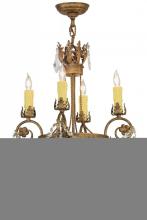 Meyda White 152132 - 18"W Antonia 4 LT Chandelier