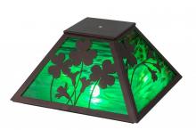 Meyda White 153273 - 16"Sq Shamrock Shade