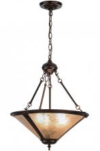 Meyda White 155459 - 17" Wide Sutter Inverted Pendant