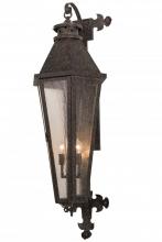 Meyda White 162946 - 14"W Millesime Lantern Wall Sconce