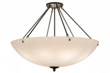 Meyda White 166080 - 36"W Madison Inverted Pendant