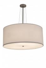 Meyda White 171176 - 36"W Cilindro White Textrene Pendant