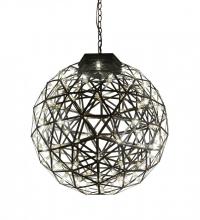 Meyda White 176275 - 24" Wide Geosphere Pendant