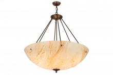 Meyda White 178063 - 36"W Madison Inverted Pendant