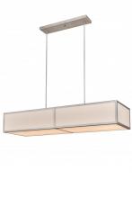 Meyda White 178216 - 72"L Quadrato Oblong Pendant