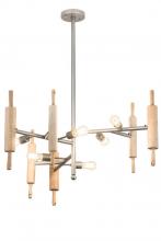 Meyda White 183551 - 41"W Alva Kavel Chandelier