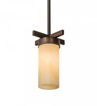 Meyda White 193468 - 8" Wide Dante Mini Pendant