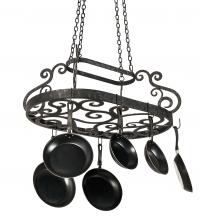 Meyda White 193623 - 38"L Neo Pot Rack