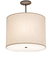 Meyda White 200496 - 24" Wide Cilindro Textrene Pendant