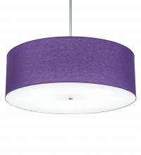 Meyda White 226828 - 48" Wide Cilindro Textrene Pendant