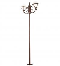 Meyda White 238671 - 120" High Bola Tavern Street Lamp