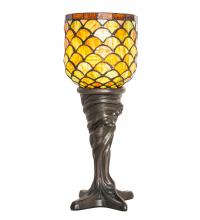 Meyda White 245422 - 16" High Acorn Accent Lamp