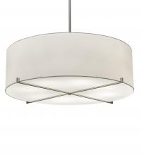 Meyda White 249116 - 48" Wide Cilindro Structure Pendant