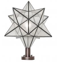 Meyda White 249783 - 18" Wide Moravian Star Post Mount