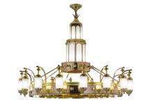 Meyda White 250553 - 72" Wide Mosque Chandelier