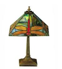 Meyda White 28396 - 15.5"High Prairie Dragonfly Accent Lamp