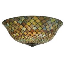 Meyda White 29627 - 24" Wide Tiffany Fishscale Shade