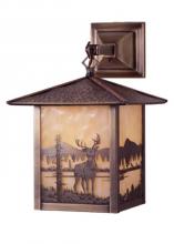 Meyda White 39833 - 9"W Seneca Deer Creek Hanging Wall Sconce