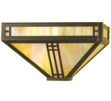 Meyda White 50664 - 12" Wide Prairie Loft Wall Sconce