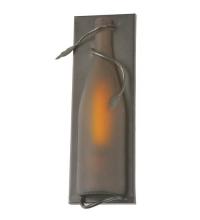 Meyda White 99009 - 4"W Tuscan Vineyard Wine Bottle Wall Sconce