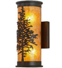 Meyda White 99147 - 5"W Tamarack Wall Sconce